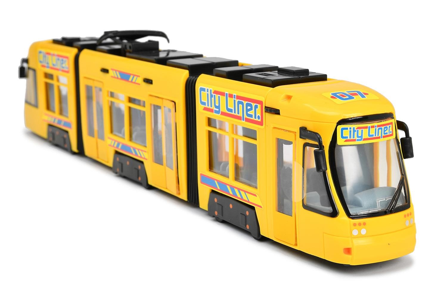 Городской трамвай – желтый. 46 см  